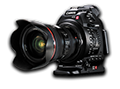 Canon C100 Cinema Camera is professional equipment we utilize